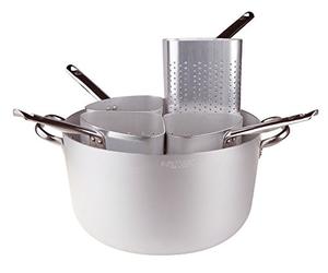 Pentole Agnelli Casseruola Diam. 50 Cm con N.4 Colapasta cod.ALMA15350
