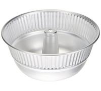 Pentole Agnelli COAL35LE22 Family Cooking Rame e Pasticceria Budino Alluminio, Spessore 0.6 cm, con Tubo, 22 cm