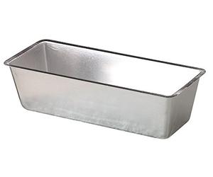 Pentole Agnelli COAL3818 Stampo Plumcake, Alluminio, Argento, 18 cm