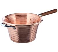 Pentole Agnelli COCM65M26 Paiolo con Manico in Legno, Rame, 26 cm