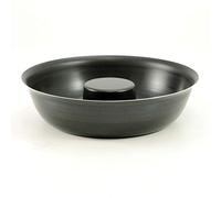 Pentole Agnelli Family Cooking Rame e Pasticceria COFA43728 Ciambella Alluminio Antiaderente, Diametro 28 cm, Nero