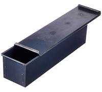 Pentole Agnelli COFE38BC40 Forma Pan Carrè con Coperchio, Lamiera Blu, 40 x 10 cm