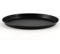 Pentole Agnelli COFE43B32 - Tortiera Tonda In Lamiera Blu Per Pizze , Nero, 32 x 32 x 2.5 cm, 1 Pezzo