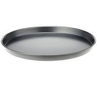 Pentole Agnelli COFE43B36 - Tortiera Tonda In Lamiera Blu Per Pizze , Nero, 36 x 36 x 2.5 cm, 1 Pezzo