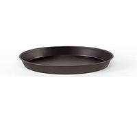 Pentole Agnelli COFE43BB32 - Tortiera Tonda Alta In Lamiera Blu Per Pizze, Nero, 32 x 32 x 4 cm, 1 Pezzo