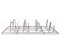 Pentole Agnelli, COIX182C-1/1 Griglia Gastronorm 1/1 per Cottura Verticale Polli, 8 Posti, Alluminio, Argento