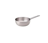 Pentole Agnelli COIX3109E16 Casseruola Conica con Manico, Acciaio, 16 cm