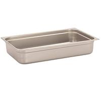 Pentole Agnelli COIXGNP11100 Bacinella Gastronorm 1/1, Acciaio Inossidabile, Argento, 53 x 32.5 x 10 cm