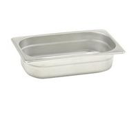 Pentole Agnelli COIXGNP14100 Bacinella Gastronorm 1/4, Acciaio Inossidabile, Argento, 26.5 x 16.2 x 10 cm