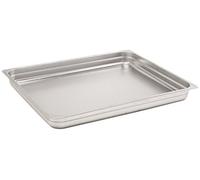 Pentole Agnelli COIXGNP21040 Bacinella Gastronorm 2/1, Acciaio Inossidabile, Argento, 65 x 53 x 4 cm