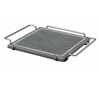 Pentole Agnelli COLA100/S Pietra Quadrata con Supporto acciaio inossidabile, 18/10, 25 x 25 cm