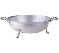 Pentole Agnelli Colapasta a 3 Piedi, in Alluminio BLTF, con 2 Maniglie in Acciaio Inossidabile, 24 cm, Argento