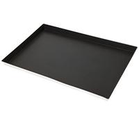 Pentole Agnelli COSA49/3S50 Teglia Rettangolare, Alluminio, Argento, 50 x 35 cm