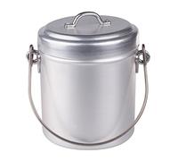 Pentole Agnelli FAMA21110 Pentolino Latte con Coperchio e Manico, Alluminio, Argento, 10 cm