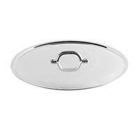 Pentole Agnelli FAMA2934 Coperchio in Alluminio, 34 cm, Argento