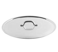 Pentole Agnelli FAMA2938 Coperchio in Alluminio, 38 cm, Argento