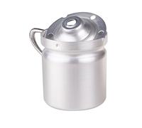 Pentole Agnelli Family Cooking Alluminio Bollilatte al Bltf 1/M al Cm 16, Argento, 16 cm