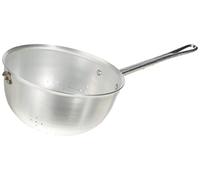 Pentole Agnelli Family Cooking Alluminio Colapasta con Manico e Gancio, Argento, 22 cm