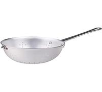 Pentole Agnelli Family Cooking Alluminio Colapasta con Manico e Gancio, Argento, 24 cm