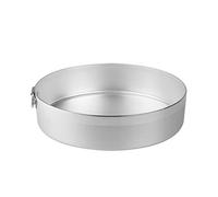Pentole Agnelli Stampo torta Family Cooking 6628-Agn Alluminio con anello cilindrica Argento 28 cm