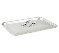 Pentole Agnelli – Coperchio rettangolare per rostiera Alluminio 26x20 cm 116804