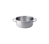 Pentole Agnelli Linea Acciaio Inox 18-10 Casseruola Bassa cm 28