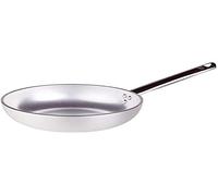 Pentole Agnelli Linea Alluminio 2 mm Padella Radiante Svasata Alta con Manico Inox , Argento, 20 cm