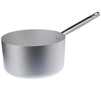 Pentole Agnelli Casseruola alta Linea Alluminio 3 mm Professionale, 1 manico inox Ø 24 cm