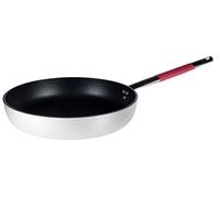 Pentole Agnelli Linea Cookware System Padella Radiante Svasata Alta con Manico Cool, Diametro 24 cm, Rosso, Alluminio Pressofuso