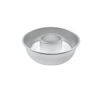 Pentole Agnelli Linea Pasticceria e Cake Design Ciambella Con Tubo, Argento, 30 cm