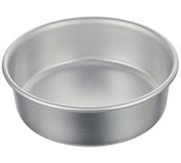 Tortiera Agnelli in alluminio conica Cm 24 h 8 con bordo 43/8
