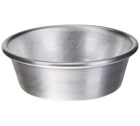 Pentole Agnelli Linea Pasticceria e Pizza Tortiera Conica in Alluminio con Orlo (H 6 cm), Argento, 16 cm