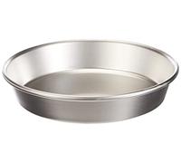 Pentole Agnelli - Tortiera conica Linea Pasticceria e Pizza - Alluminio con orlo ø32xH6 cm Argento