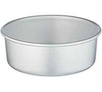 Tortiera Agnelli in alluminio conica cm 22 h 8 con bordo 43/8