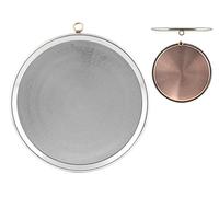 TEGLIA TORTIERA IN RAME E STAGNO PER FARINATA Ø38cm AGNELLI ORIGINALE