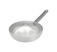 PADELLA A/T ALLUMINIO DIAMETRO 32 PADELLA SVASATA ALTA "SALTARE" CON MANICO INOX