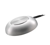 Pentole Agnelli, padella cm 24 ad induzione, alluminio professionale 3 mm manico