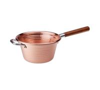 Pentole Agnelli Paiolo con manico in legno e maniglie inox, ø 20 cm Paiolo con manico in legno e maniglie inox, Ø 20 Cm