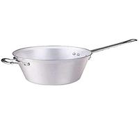 Pentole Agnelli Paiolo Pentola Polenta, Argento, 24 cm