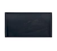 Pentole Agnelli Pasticceria e Pizza Teglia Rettangolare in Lamiera Blu, Blu, 50 x 35 cm