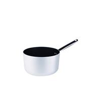 Pentole Agnelli Platinum Agnelli Alluminio Professionale, 5.3 L, Acciaio Inossidabile, Argento, 16 cm
