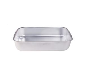 Pentole Agnelli rostiera, lasagnera cm 40X28 professionale mezzo peso, angoli to