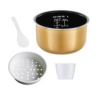 Pentole antiaderenti multi formato 3L 4L 5L ciotola interna intercambiabile distribuzione del calore Rivestimento per uso alimentare Pentole da cucina antiaderenti Fornello di riso elettrico