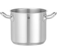 HENDI Pentola alta, senza coperchio, calderone, casseruola, tegame, adatta a tutte le fonti di calore, lavabile in lavastoviglie, 2,8L, ø160x(H)140mm, acciaio inox