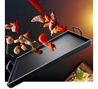 Pentole e padelle in ghisa per arrostire, feste in campeggio