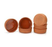 Pentole in argilla, 11,4 cm, in terracotta di terra cotta, per cucinare - pentola rustica - Terra Cotta Hitit Dish - Turco, Indiano, Spagnolo, Messicano Cazuela Stoviglie/Pentole - Vintage Cooking Pot