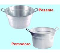Pentola Caldaia In Alluminio Pesante 2 Manici Ã˜ 36 Cm. - Spess. 1,2 - Lt. 11