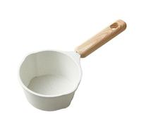 Pentole per burro e latte con doppio beccuccio per versare padelle antiaderenti piccole pentole da cucina scalda burro con manico lungo schizzi di olio piccole pentole
