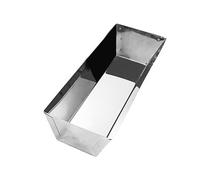Pentole per fango in acciaio inox, antiruggine, per una pulizia più rapida della fresa, per cartongesso, vassoio per utensili per la lavorazione del legno
