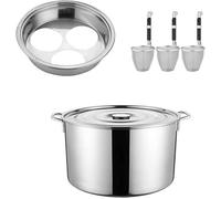 Pentole per la Pasta in Acciaio Inox con cestello per colino, Utensili da Cucina per la casa, Cucina, Ristorante, Strumento di Cottura Commerciale, cuocipasta